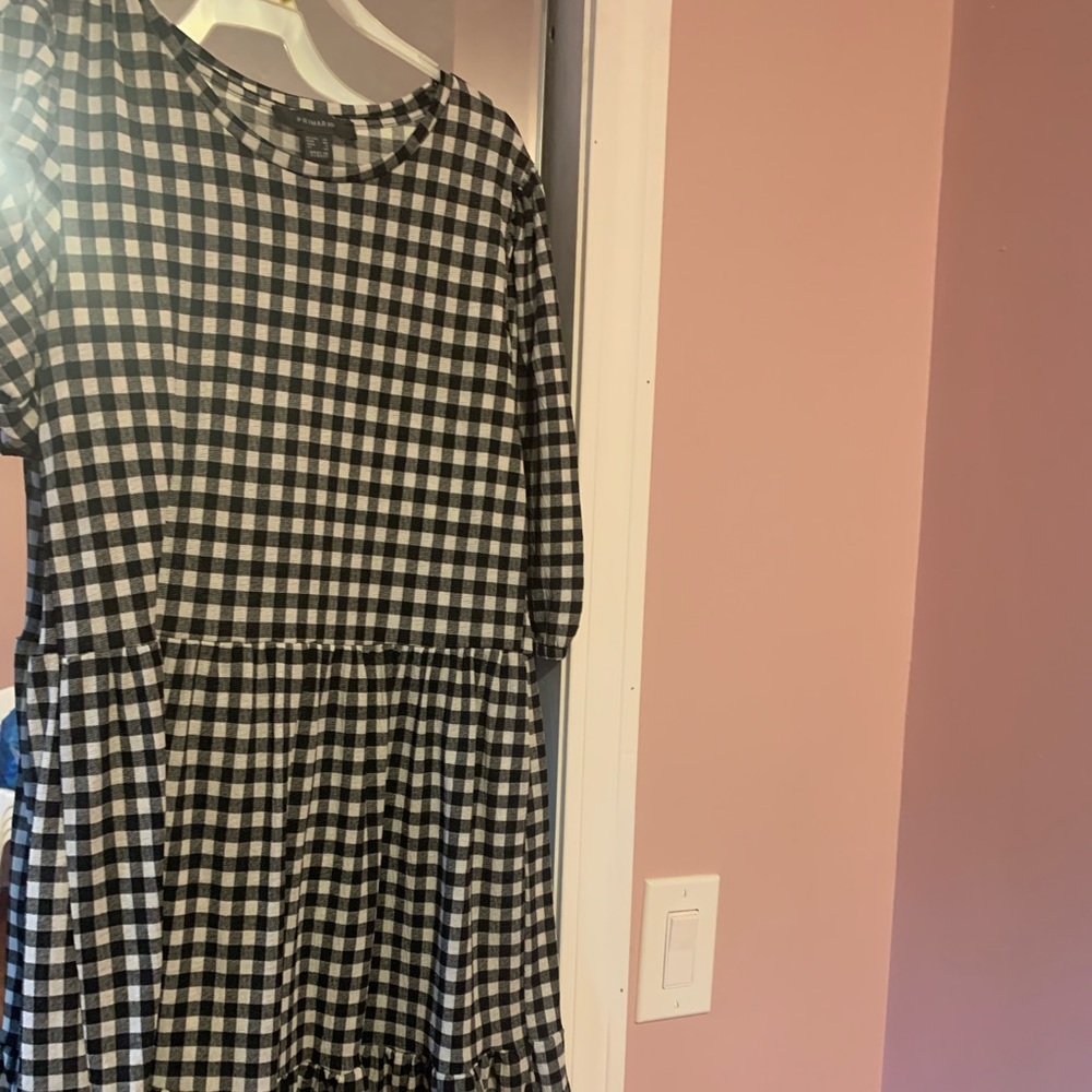 Black and white dress from Primark